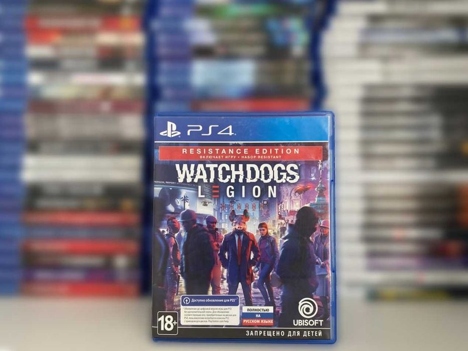 Лицензионный Watch Dogs Legion PS4/PS5 Большой выбор дисков