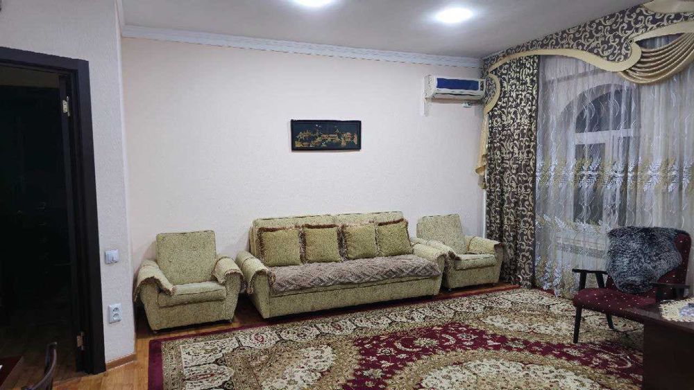 Новострой 3/2/4 общей площадью 93+7кв.м на Шахристан метро Телебашня