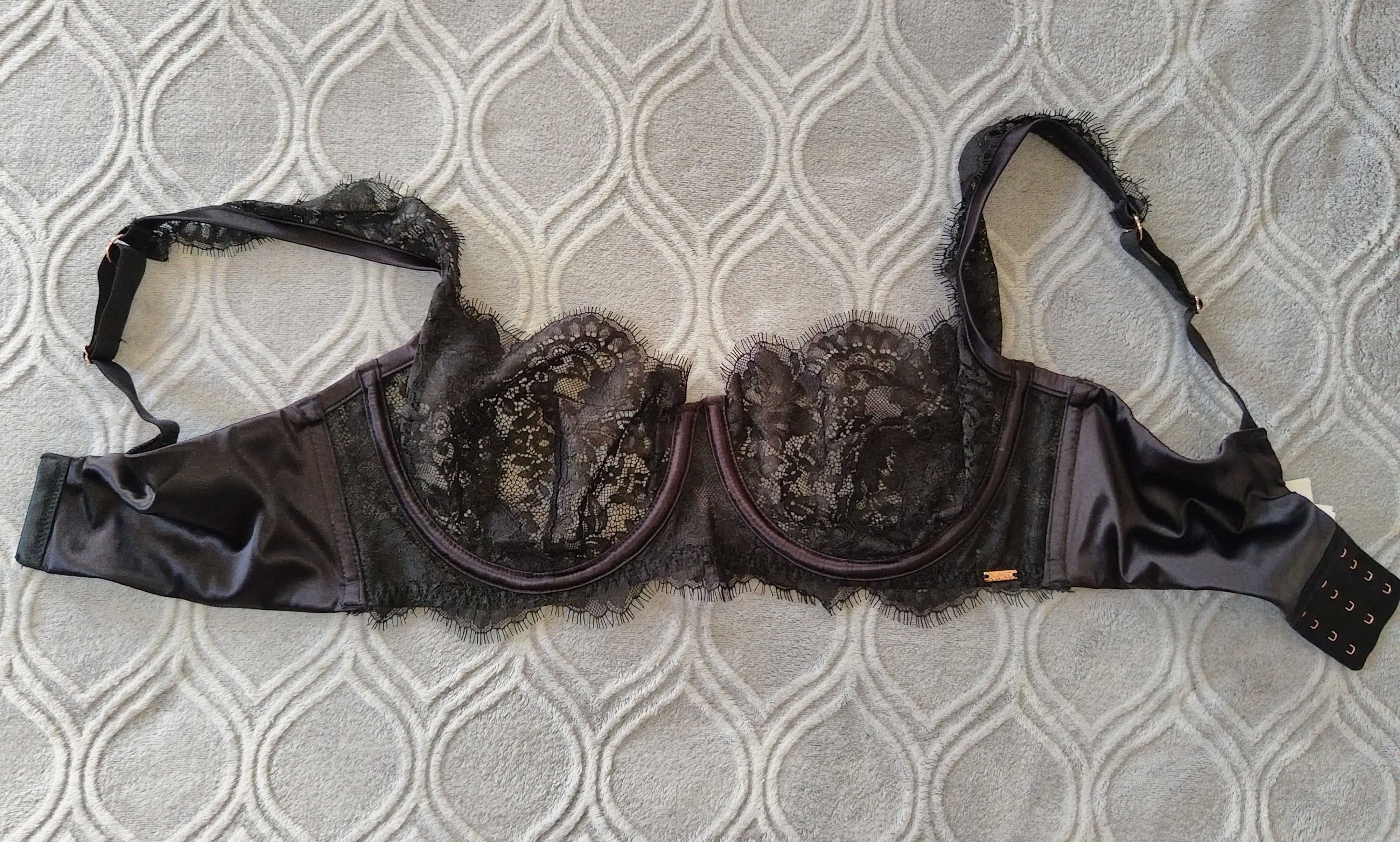 Чисто нов сутиен Hunkemöller – сатен и дантела,  85 D