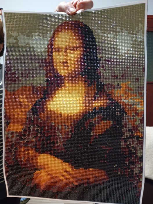Диамантен гоблен  Мона Лиза