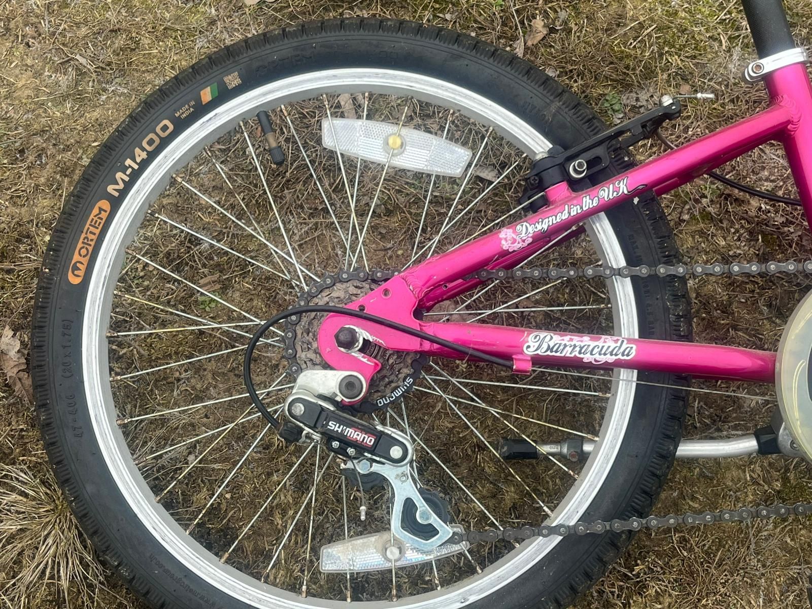 Bicicleta BARRACUDA Roți pe 20,6 viteze .Folosita o vară!