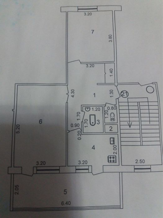 Продаю квартиру в Яшнабадском районе Авиасозлар-1. 2х комнатная