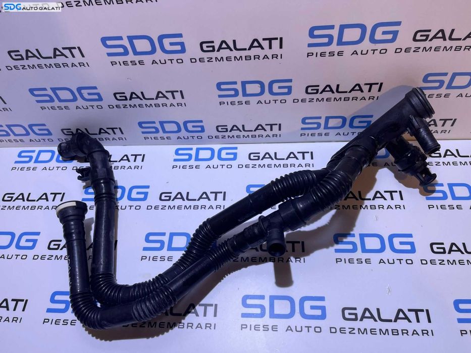 Conducta Tub Tubulatura Termostat Apa Motor Citroen C3 1.4 HDI 2002 - 2010 Cod 9641522280 [N1905]