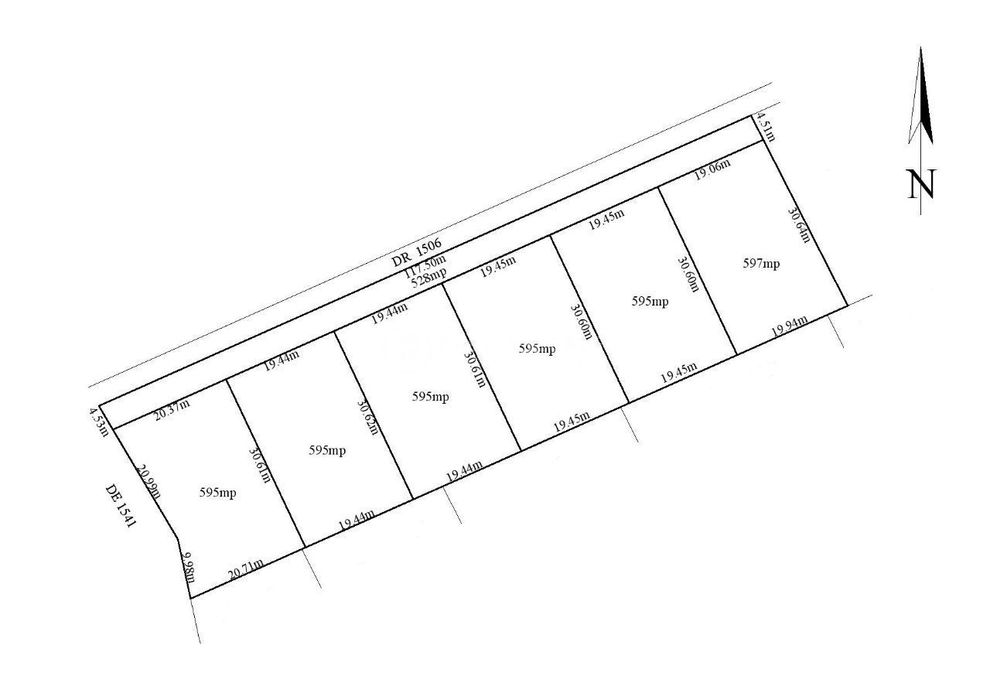 Teren intravilan, Miroslava, 600mp, cu utilitati, pret negociabil
