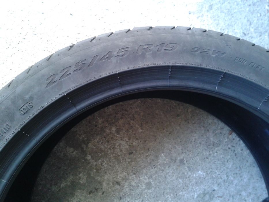 225/45/19'' 2бр Pirelli p zero RFT ,dot18г,6мм