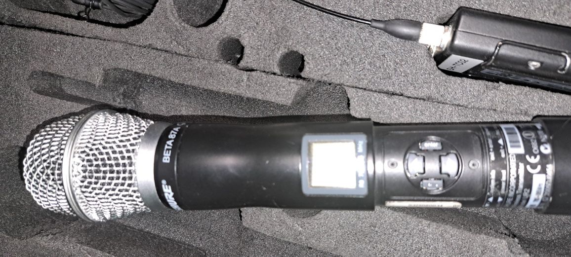 Set Shure UR4D  ,  Beta 87A ,  Ur1
