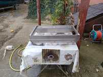 Cărucior cadru inox
