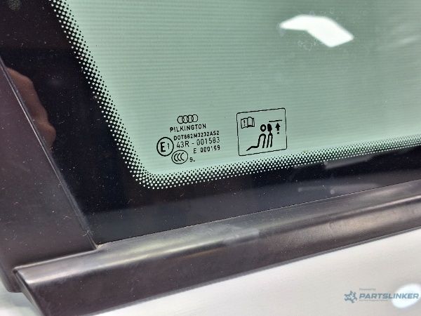 Geam fix lateral stanga spate AUDI A3 II Sportback (8PA) [ 2004 - 2015 ] TDI 16V (BKD, CBAB, CFFB, CLJA) 103KW|140HP OEM 8P4845299B
