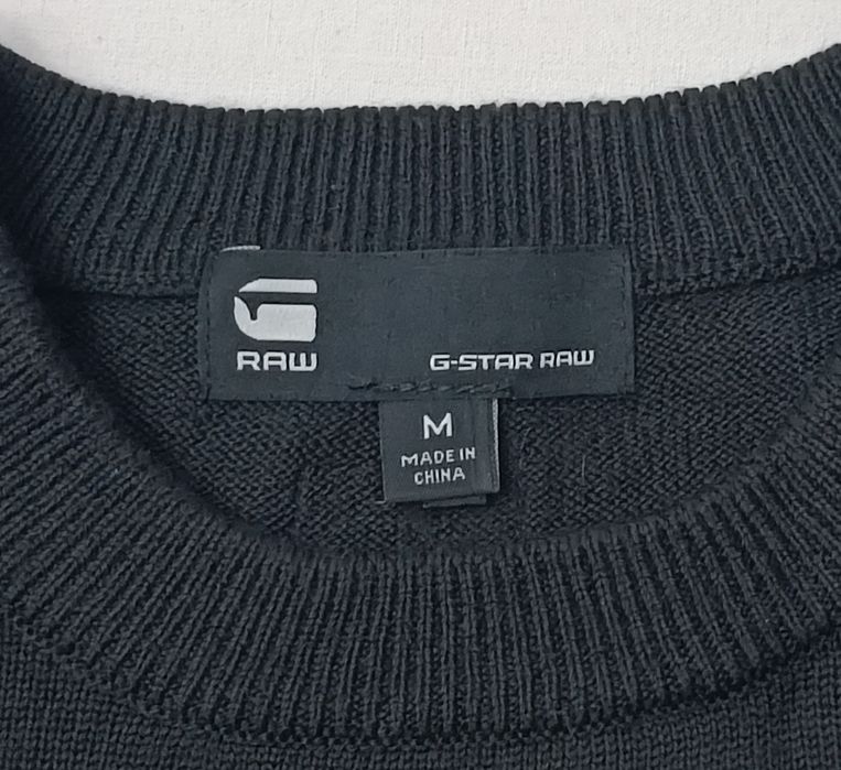 G-STAR RAW Merino Wool Pullover оригинален мерино вълна пуловер M