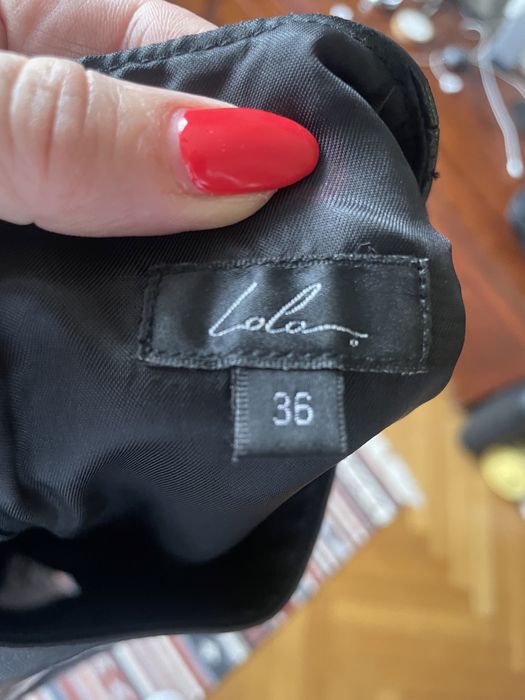 Rochie din piele naturala, mar.36