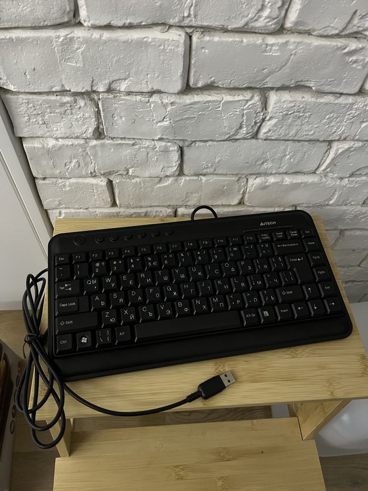 Клавиатура A4tech Mini X-Slim KL-5, USB, Black