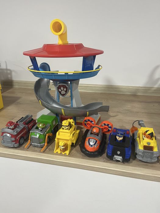 Музикална база Paw Patrow Пес Патрул с кученца и колички