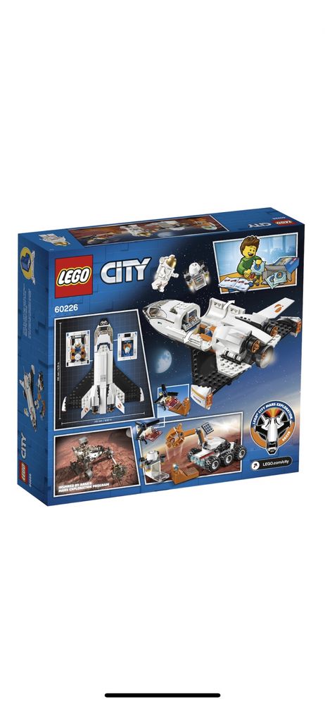 Set LEGO City Space Port - Nava cercetare MARTE