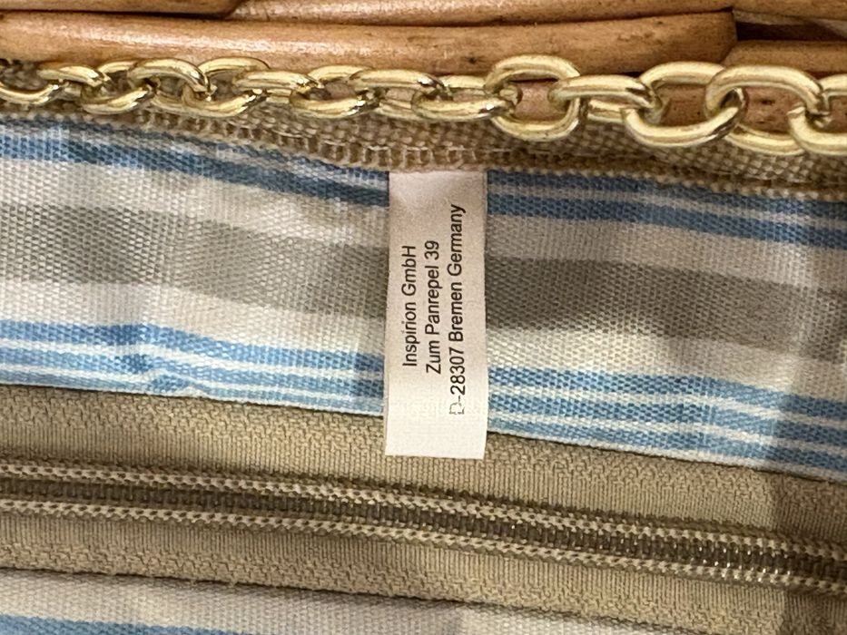 Луксозна кошница за пикник за 4 човека