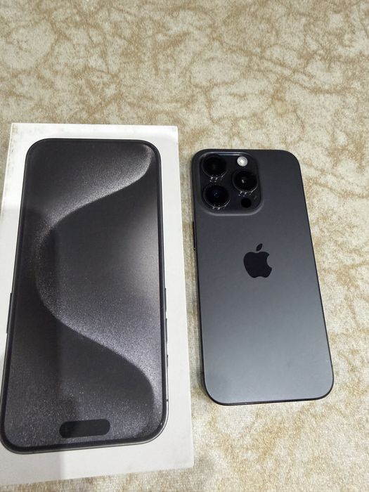 iPhone 15 Pro 128GB-Black Titanium