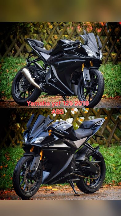 Yamaha yzf 125 2018 cu Abs yzfr125 cbr rc mt duke