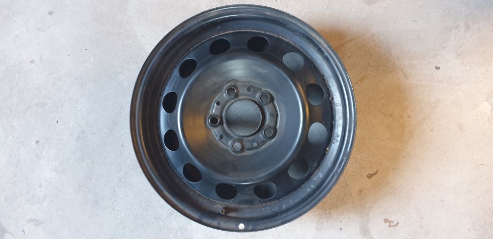 Jante tabla R16, 5x120, senzori presiune si capace roți originale Bmw