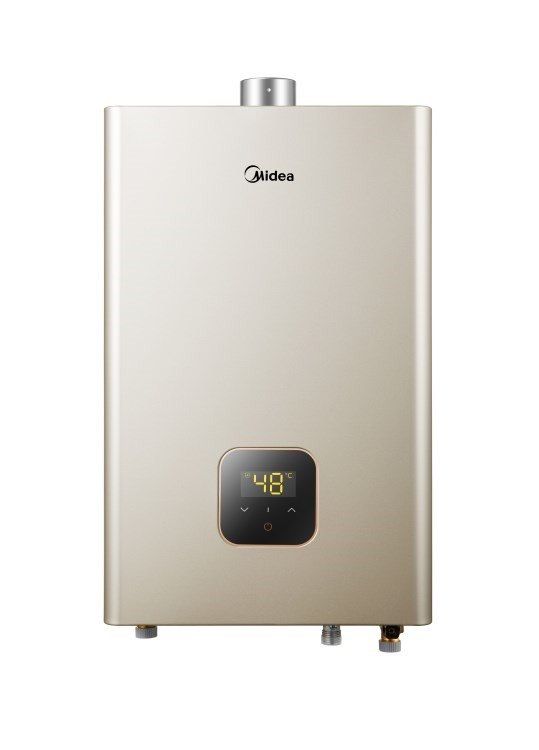 Проточный газовый калонка 12L Midea закрытый камерой