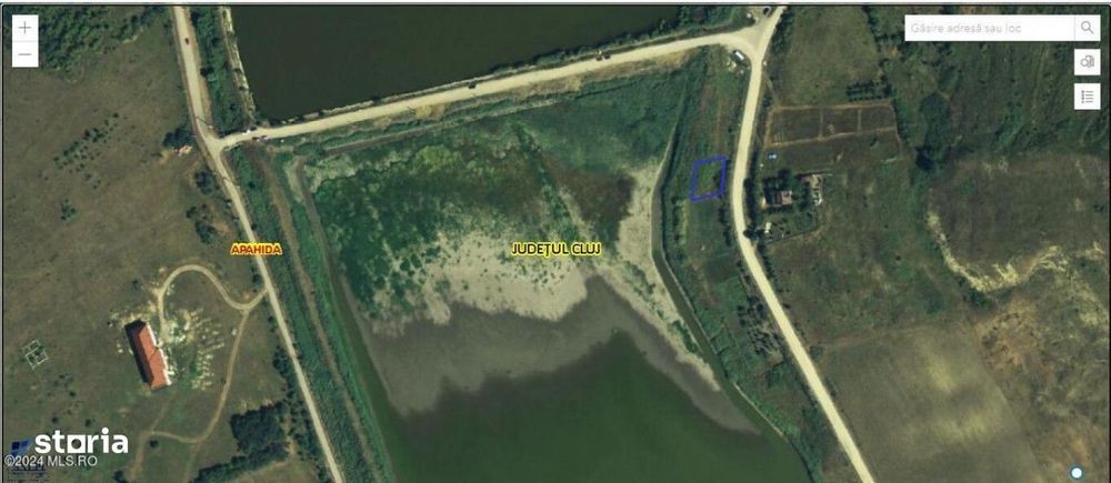 Teren construibil, cu panorama la lac si utilitati, lac Campenesti