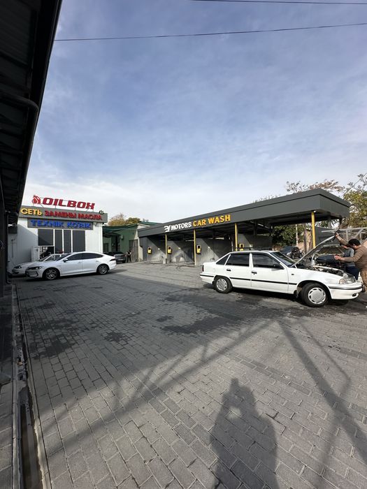 Автосервис автомойка 8 соток земли ориентир Рисовый Фаргона йули