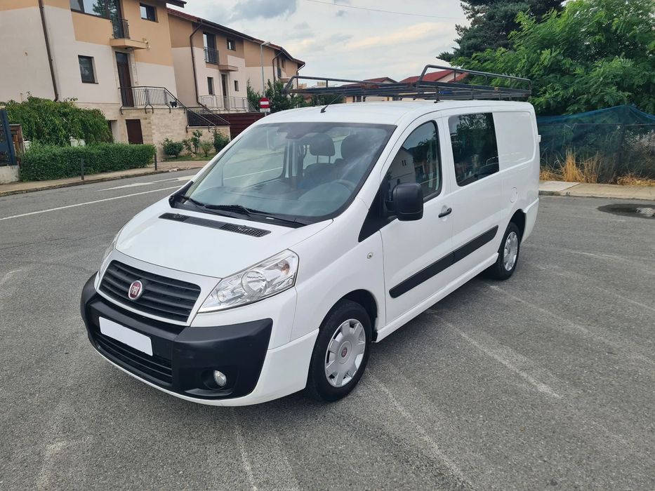Fiat Scudo Fiat Scudo 1.6Turbo Diesel 6 locuri+marfa Maxi Extra lung Clima 2014!