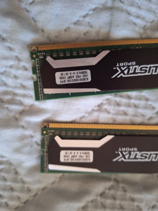 kit memorii pc   crucial  16 gb  functionale fara defecte ddr3