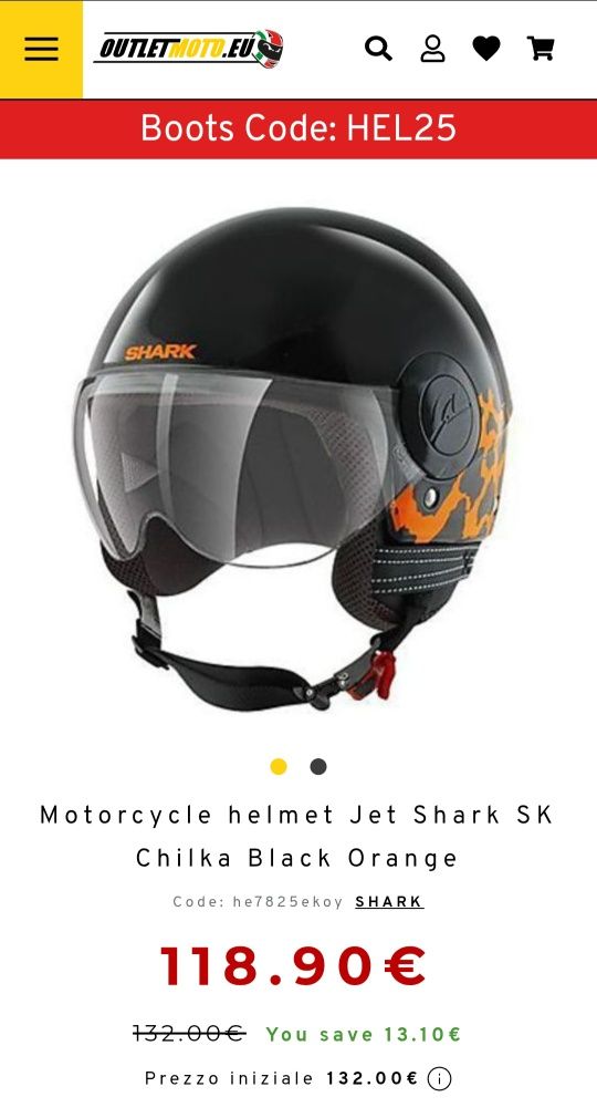 Casca moto Shark S