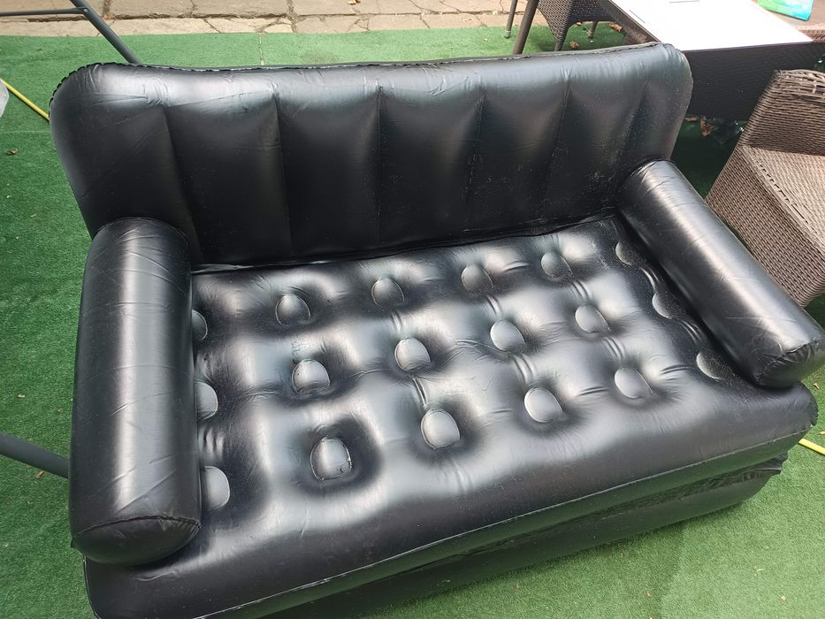 Saltea gonflabila Bestway Double 5-In-1, pompa AC inclusa, 1.88m x 1.5