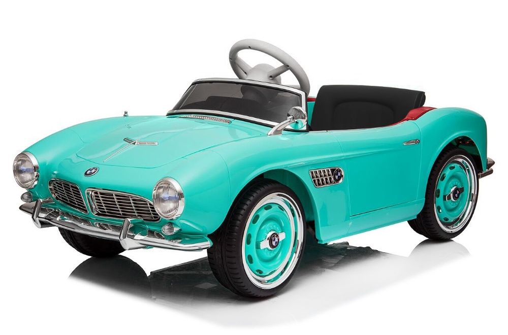 Masinuta electrica Kinderauto Bmw 507 Oldtimer 70W PREMIUM #Albastru