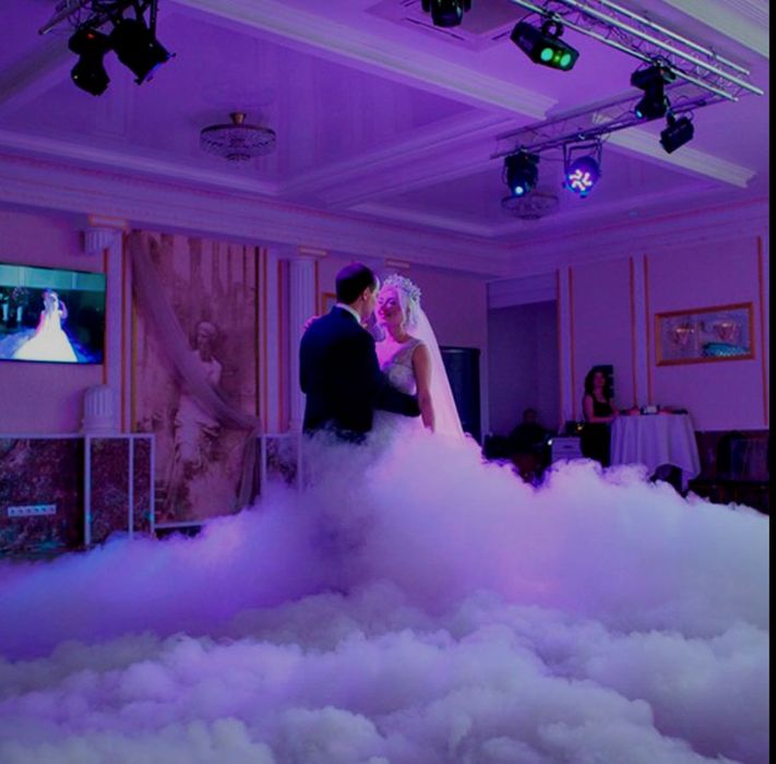 Услуга тяжелый дым, эффект золушка Шоу торты