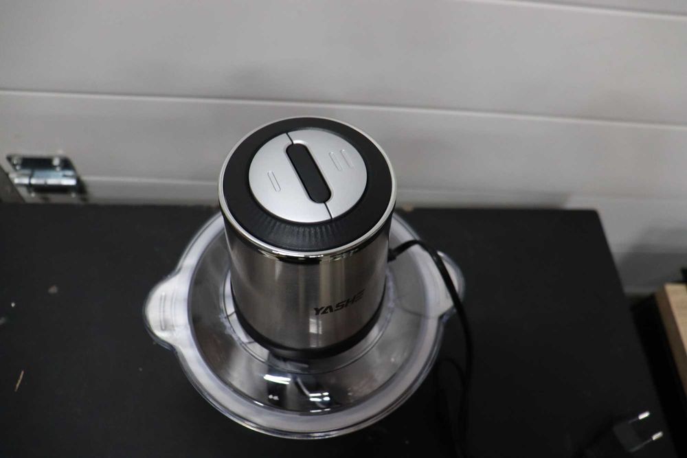YASHE Мини кухненски робот, месомелачка, 500W,  1.8L, 2ск. ЛЕК ДЕФЕКТ