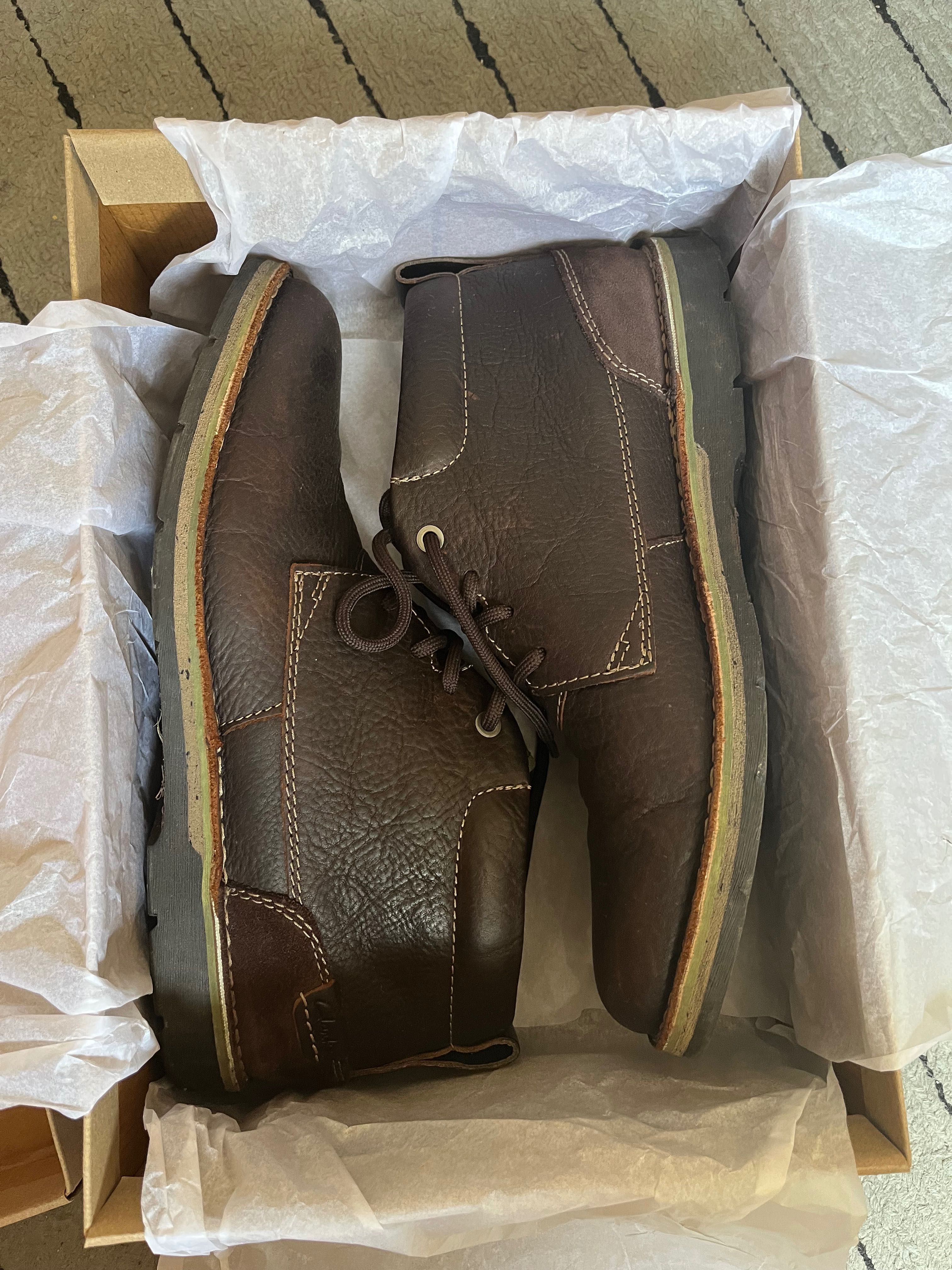 Мъжки Кожени обувки Clarks Edgewick размер 44