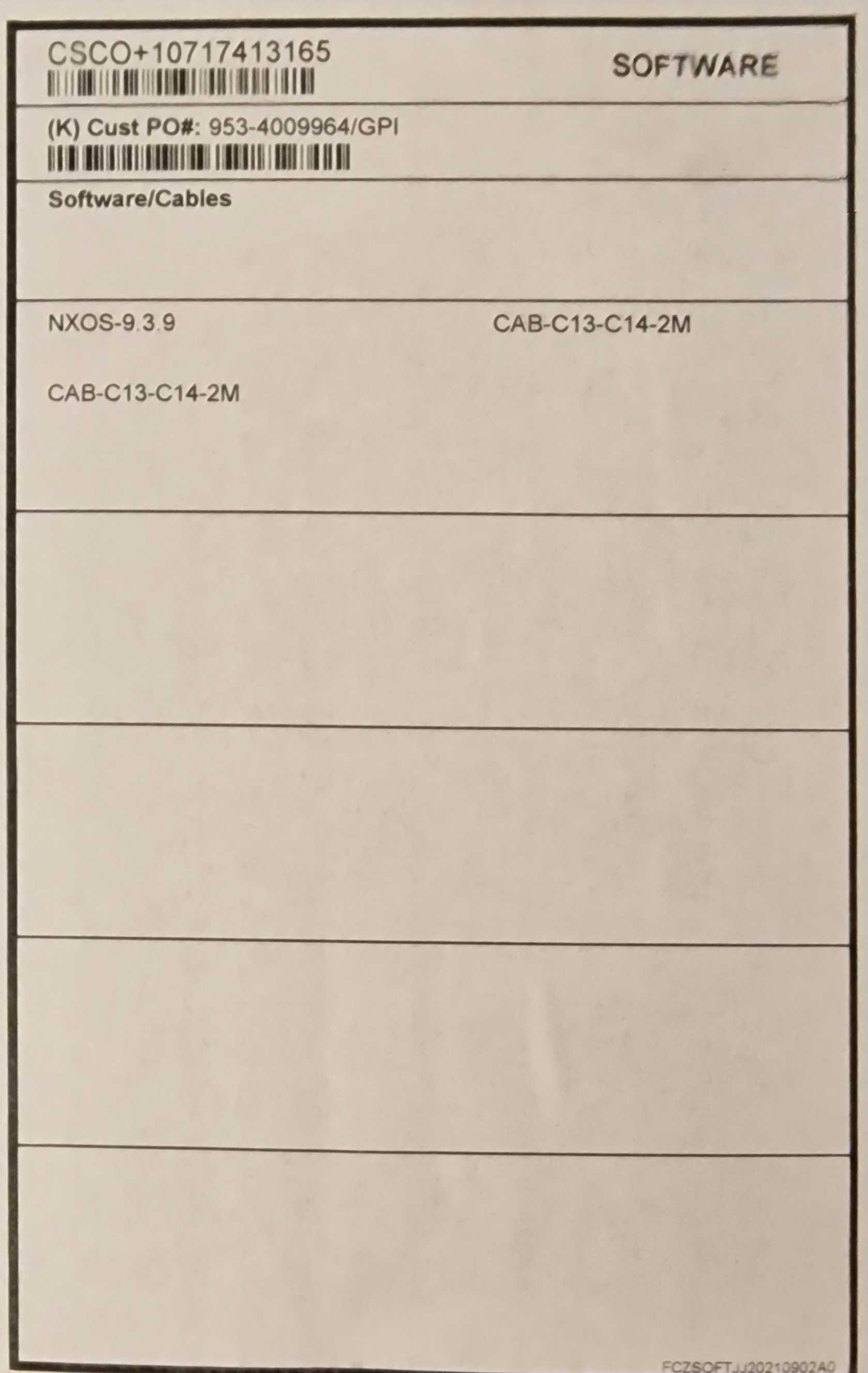 НОВИ Суичове  Cisco N9K-C9348GC-FXP