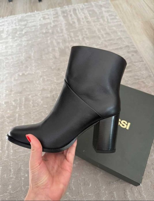 Botine piele naturala, Gino Rossi, 38
