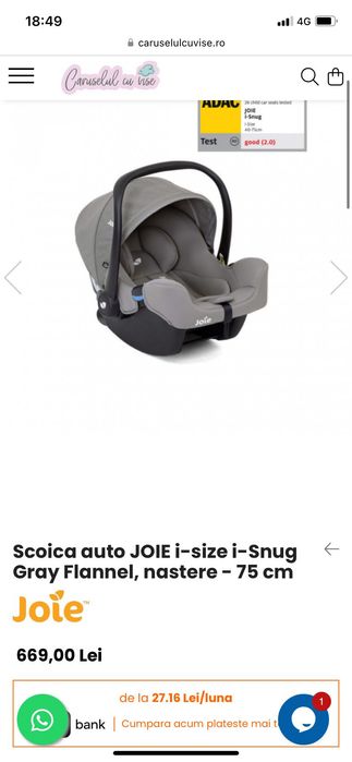 Căruț superb cu toate accesoriile