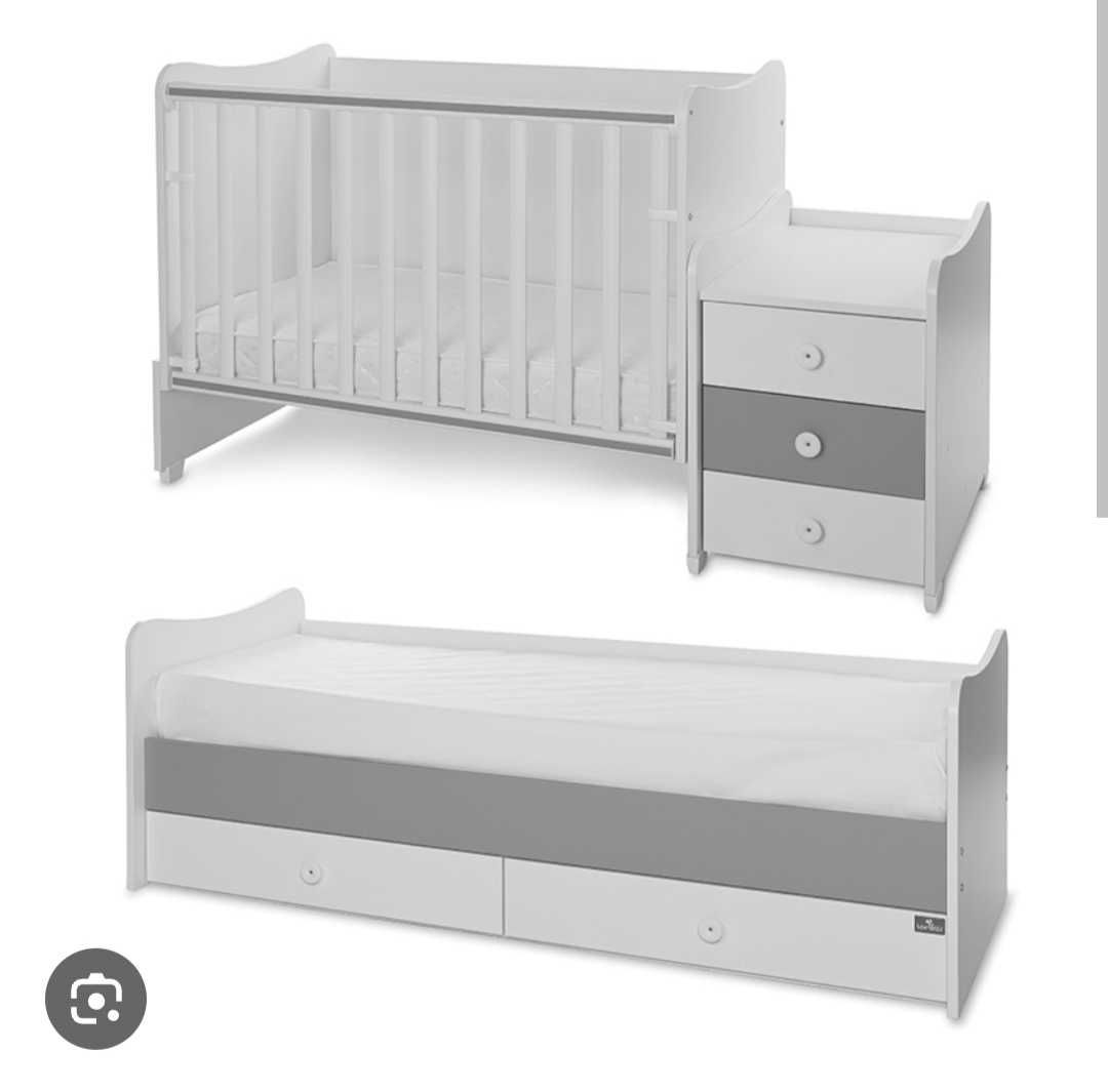 Бебешко легло Lorelli Maxi Plus - трансформиращо се легло