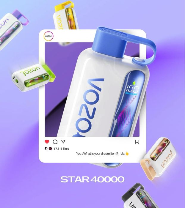 Vape vozol star 40.000 puffs