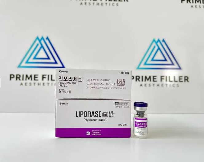 Liporase - injectabil 10 flacoane