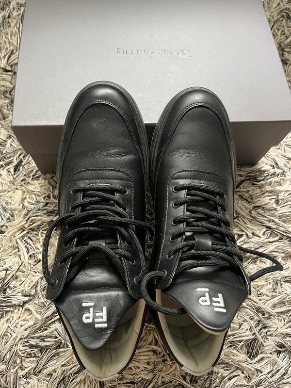 Adidași Filling Pieces – Low Top Bianco Jet Black