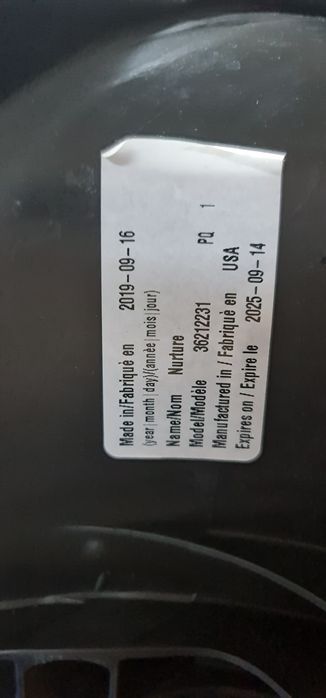 Scoică auto Evenflo din SUA, ca nou