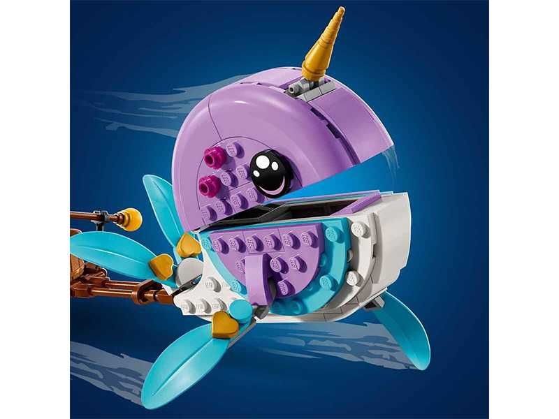 НОВИ! LEGO® DREAMZzz™ 71472 2в1 Нарвалът на Изи Балон с горещ въздух
