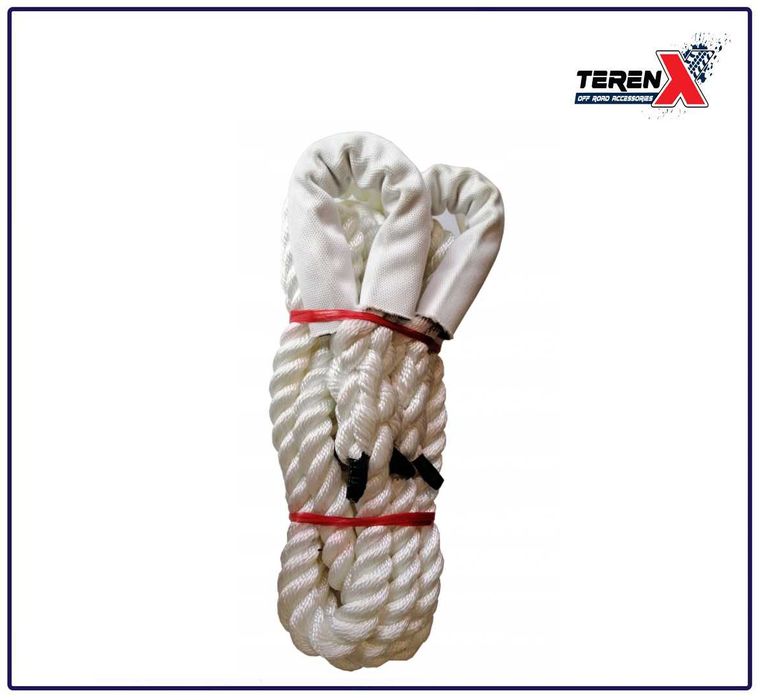 Șufă cinetică 28 tone, 8mx36mm - recuperare off-road  vehicule grele