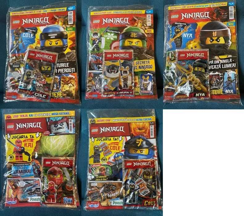 Reviste LEGO Ninja Go - Minifigurina este intacta