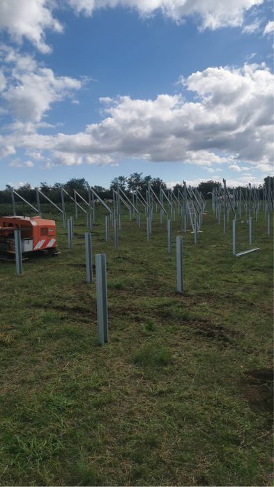 Structura metalica parcuri fotovoltaice , carporturi
