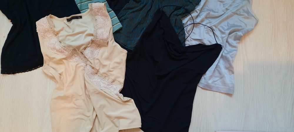 Lot set 7 TOPURI maiouri dama S-M