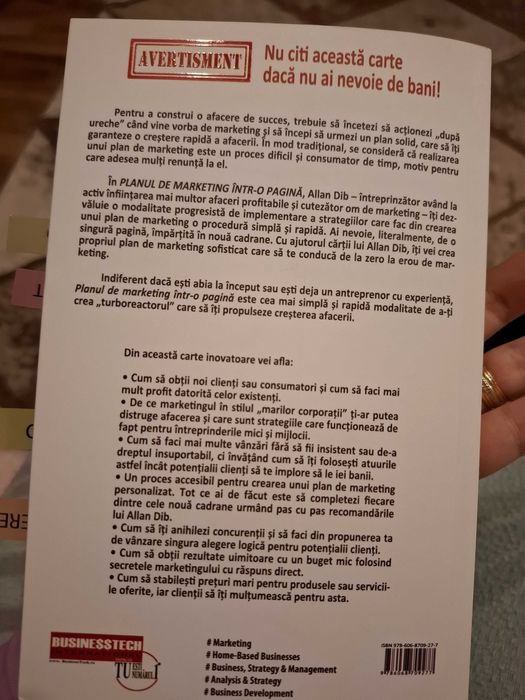 3 carti de Marketing, stare noua