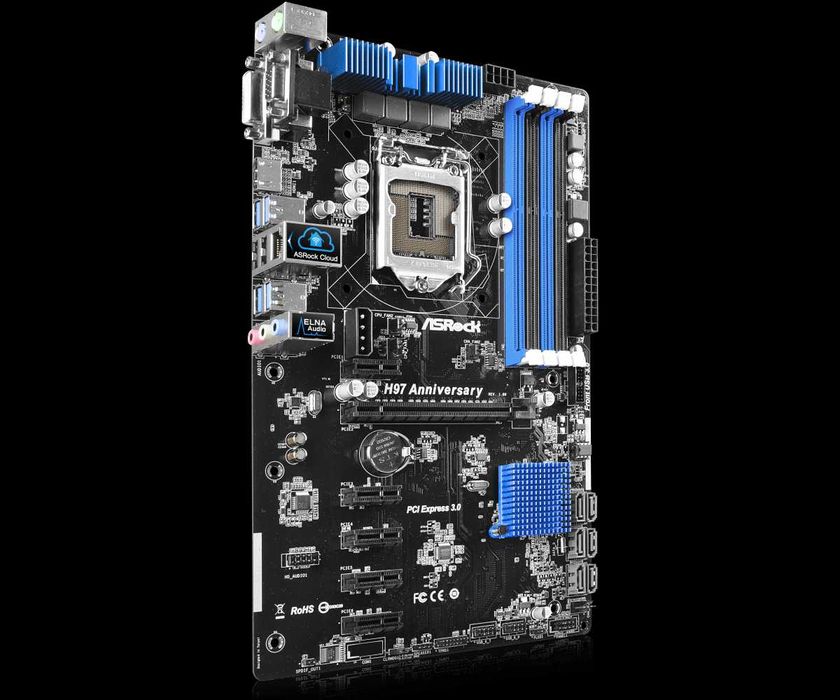 ASRock H97 Anniversary + E3 1265L v3 (I7 4770T) + 16gb ddr3 (1600mHz)