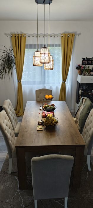 Set masă dining cu 6 scaune – JYSK