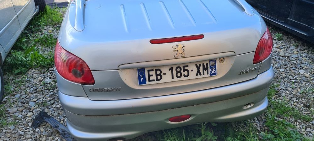 Bara spate Capota portbagaj stop stânga dreapta Peugeot 206 CC