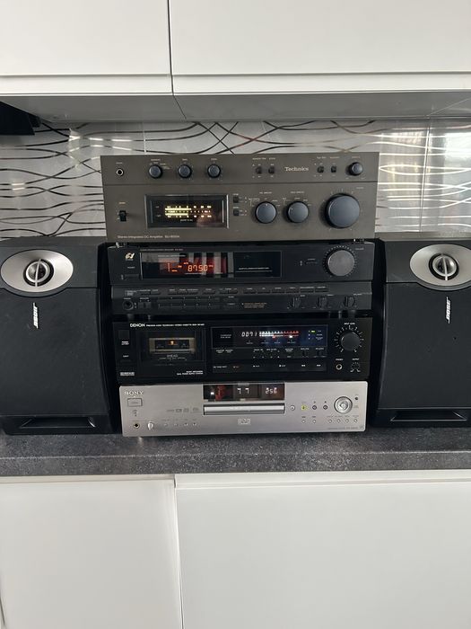 Technics, Sansui, Sony, Denon, Bose